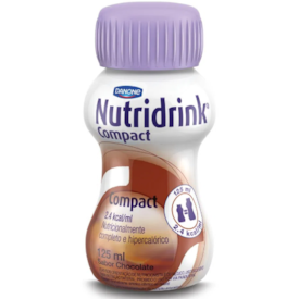 Nutridrink Compact Chocolate - Kit 4 unidades de 125mL - Danone Nutridrink Compact Chocolate - Kit 4 unidades de 125mL - Danone