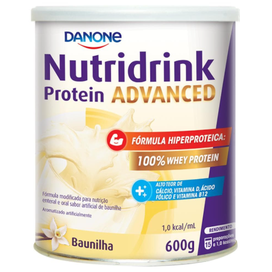 Nutridrink Protein Advanced Baunilha Danone 600g Nutridrink Protein Advanced Baunilha Danone 600g