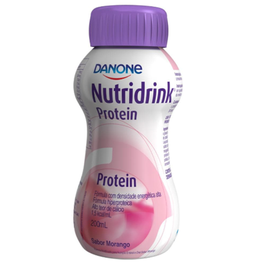 Nutridrink Protein Morango - 200ml - Danone Nutridrink Protein Morango - 200ml - Danone