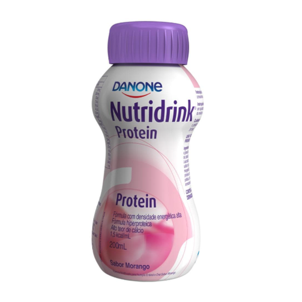 Nutridrink Protein Morango - 200ml - Danone Nutridrink Protein Morango - 200ml - Danone