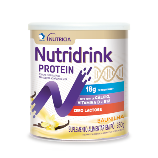 Nutridrink Protein Pó Baunilha 350g - Danone Nutridrink Protein Pó Baunilha 350g - Danone