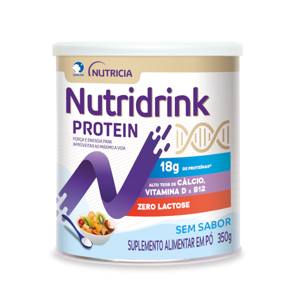Nutridrink Protein Pó Sem Sabor 350g - Danone Nutridrink Protein Pó Sem Sabor 350g - Danone