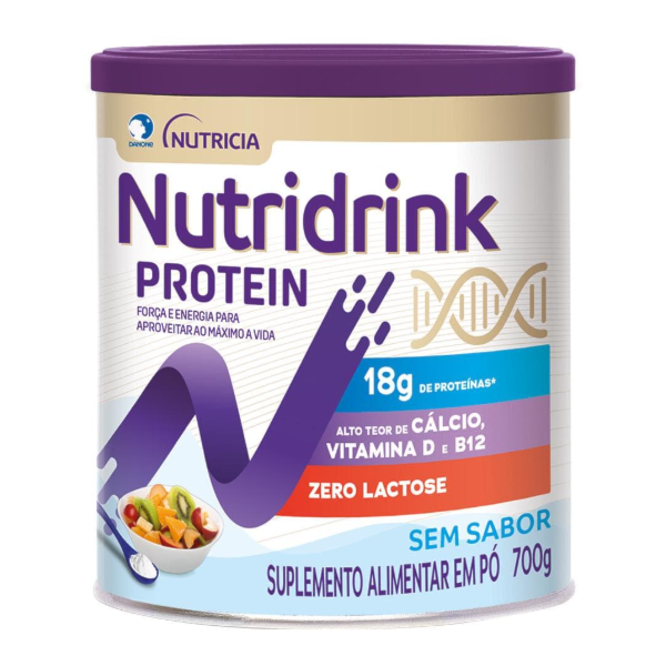Nutridrink Protein Pó Sem Sabor 700g - Danone Nutridrink Protein Pó Sem Sabor 700g - Danone