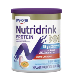 Nutridrink Protein Pó Sem Sabor 700g - Danone Nutridrink Protein Pó Sem Sabor 700g - Danone