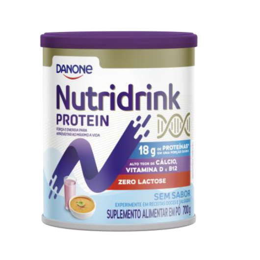 Nutridrink Protein Pó Sem Sabor 700g - Danone Nutridrink Protein Pó Sem Sabor 700g - Danone