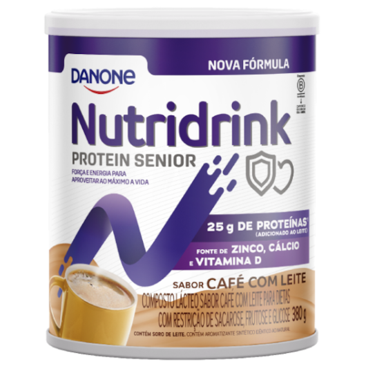 Nutridrink Protein Senior Café c/ Leite - 380g Nutridrink Protein Senior Café c/ Leite - 380g