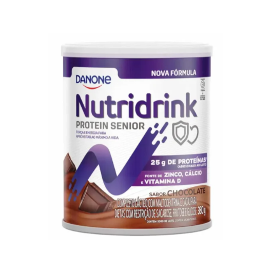 Nutridrink Protein Senior Danone Sabor Chocolate - 380g Nutridrink Protein Senior Danone Sabor Chocolate - 380g