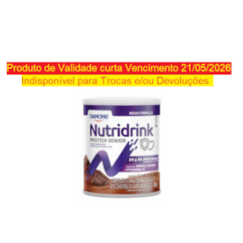 Nutridrink Protein Senior Danone Sabor Chocolate - 380g Nutridrink Protein Senior Danone Sabor Chocolate - 380g