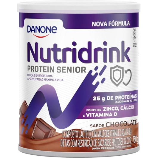 Nutridrink Protein Senior Danone Sabor Chocolate - 750g Nutridrink Protein Senior Danone Sabor Chocolate - 750g
