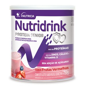 Nutridrink Protein Senior Frutas Vermelhas - 750g - Danone