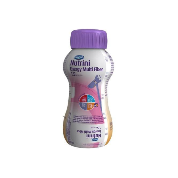 Nutrini Energy Multi Fiber  1.5 - Frasco 200ml - Danone Nutrini Energy Multi Fiber  1.5 - Frasco 200ml - Danone