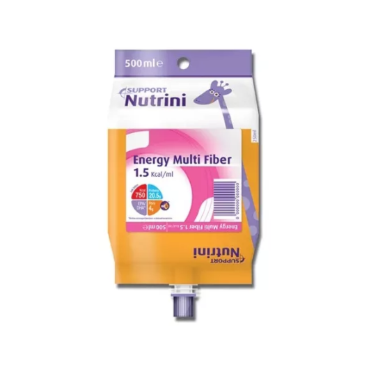 Nutrini Energy Multi Fiber 1.5 - Pack 500ml - Danone Nutrini Energy Multi Fiber 1.5 - Pack 500ml - Danone