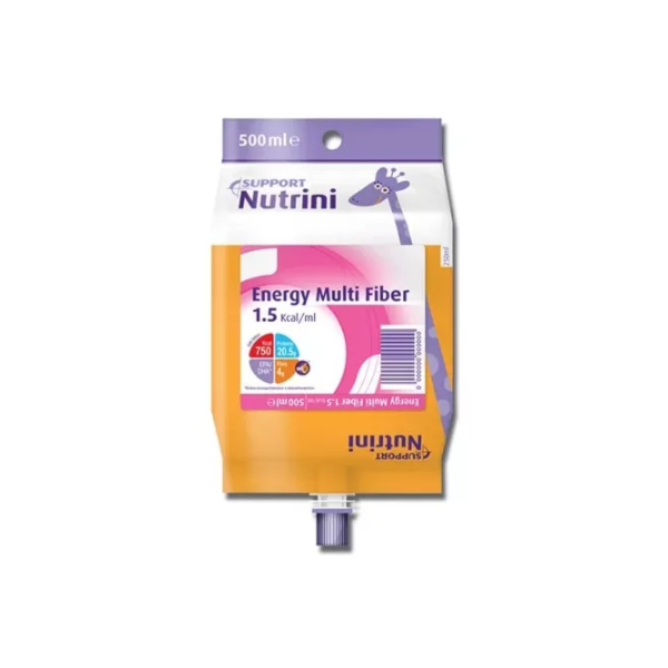 Nutrini Energy Multi Fiber 1.5 - Pack 500ml - Danone Nutrini Energy Multi Fiber 1.5 - Pack 500ml - Danone