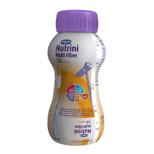 Nutrini Multi Fiber 1.0 - Frasco 200ml - Danone Nutrini Multi Fiber 1.0 - Frasco 200ml - Danone