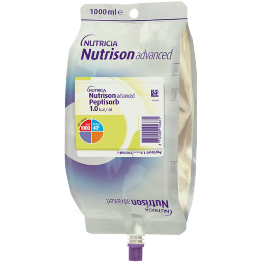 Nutrison Advanced Peptisorb Pack 1000mL - Danone Nutrison Advanced Peptisorb Pack 1000mL - Danone