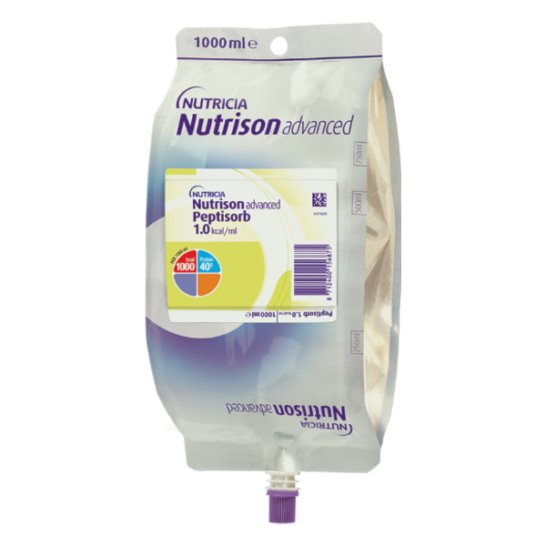 Nutrison Advanced Peptisorb Pack 1000mL - Danone Nutrison Advanced Peptisorb Pack 1000mL - Danone