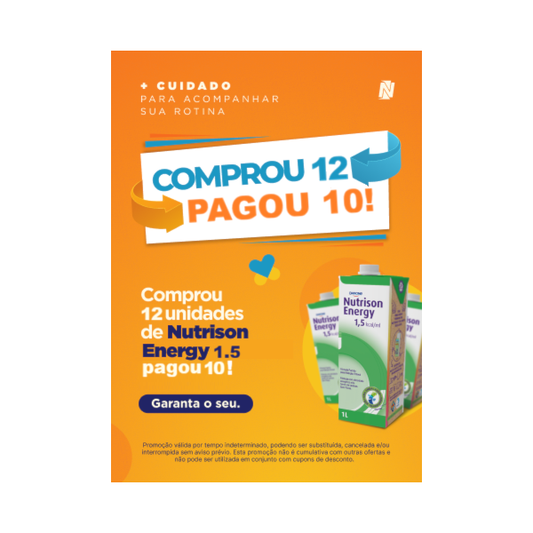 Nutrison Energy 1.5 kcal/ml - Tetra Pak - 1000mL - Danone Nutrison Energy 1.5 kcal/ml - Tetra Pak - 1000mL - Danone