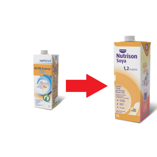 Nutrison Soya 1.2 Kcal/mL Tetra Pak 1000mL - Danone Nutrison Soya 1.2 Kcal/mL Tetra Pak 1000mL - Danone