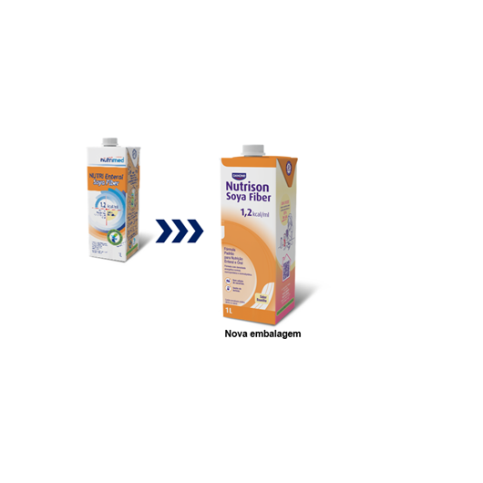 Nutrison Soya Fiber 1.2 Kcal/mL Tetra Pak 1000 mL Nutrimed