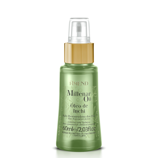 Óleo de Inchi Amend Millenar Oil Segredos do Mundo 60ml Óleo de Inchi Amend Millenar Oil Segredos do Mundo 60ml