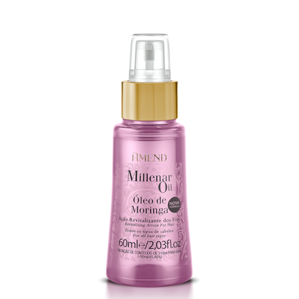 Óleo de Moringa Amend Millenar Oil Segredos do Mundo 60ml Óleo de Moringa Amend Millenar Oil Segredos do Mundo 60ml