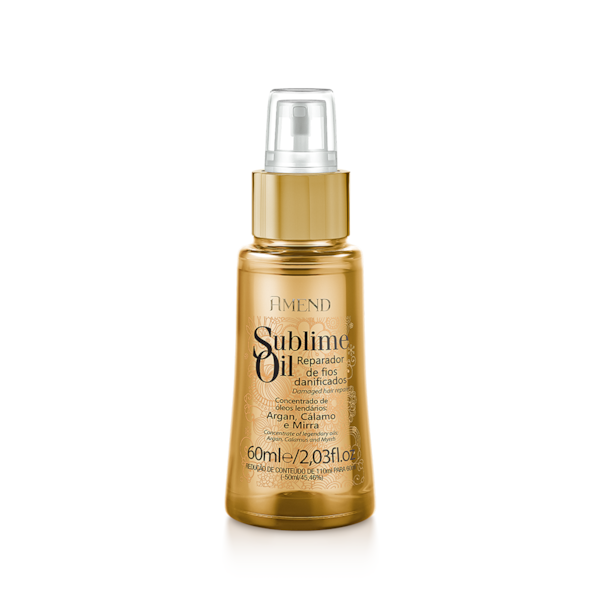 Óleo Reparador Amend Sublime Oil 60ml Óleo Reparador Amend Sublime Oil 60ml