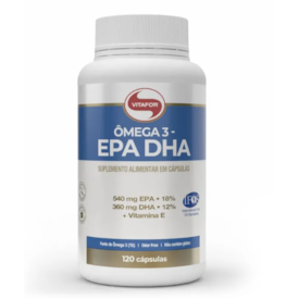 Omega 3 EPA DHA Vitafor 120 cápsulas