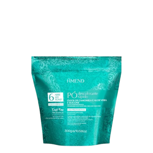 Pó Descolorante Rápido Amend Oleos De Camomila, Aloe Vera E Silicone 50g Pó Descolorante Rápido Amend Oleos De Camomila, Aloe Vera E Silicone 50g