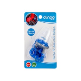 Porta Fruta  c/ Prendedor de Chupeta Colors Clingo Porta Fruta  c/ Prendedor de Chupeta Colors Clingo