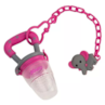 Porta Fruta  c/ Prendedor de Chupeta Colors Clingo- Rosa