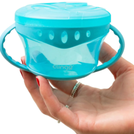 Porta Snacks Smart Azul Clingo