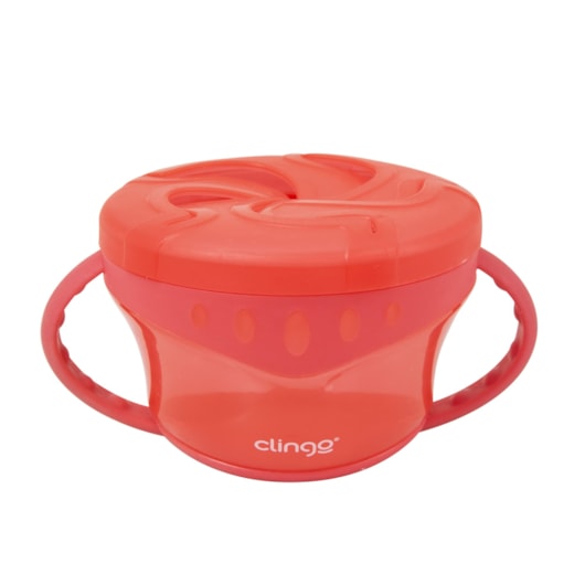 Porta Snacks Smart Rosa Clingo