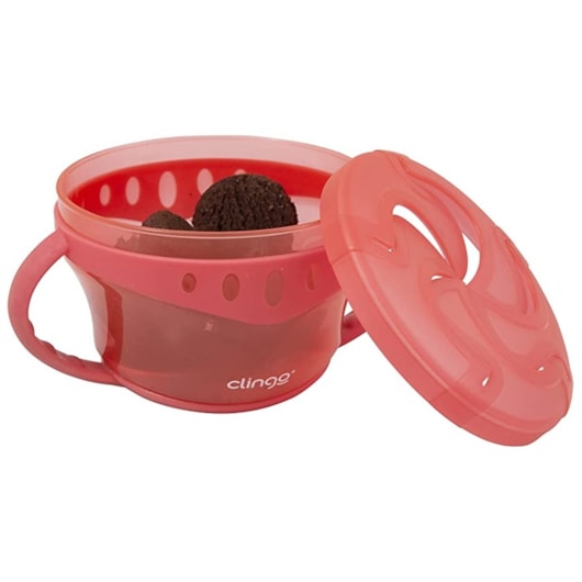 Porta Snacks Smart Rosa Clingo