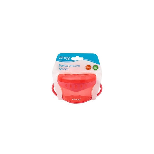 Porta Snacks Smart Rosa Clingo