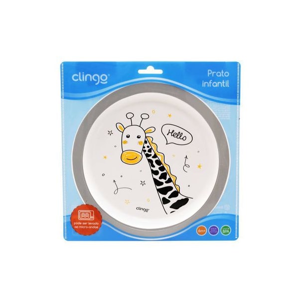 Prato Infantil Zoo - Clingo