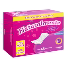 Protetor Diário Naturalmente Daily 48 unidades Protetor Diário Naturalmente Daily 48 unidades
