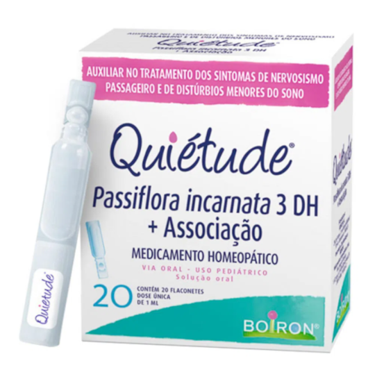 Quiétude Homeopático para Sono 20 Flaconetes 1ml - Boiron Quiétude Homeopático para Sono 20 Flaconetes 1ml - Boiron
