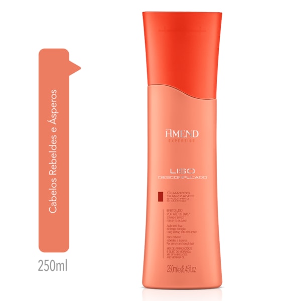 Shampoo Amend Expertise Liso Descomplicado 250ml