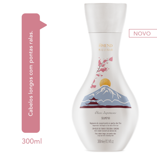 Shampoo Amend Millenar Óleos Japoneses Shampoo Amend Millenar Óleos Japoneses
