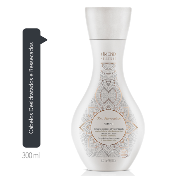 Shampoo Amend Millenar Óleos Marroquinos 300ml