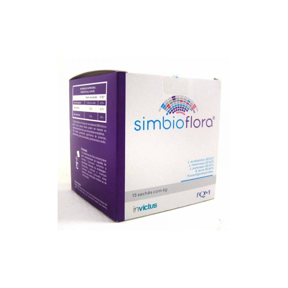 Mix Probiótico e Prebiótico Simbioflora - Caixa 15 un de 6g