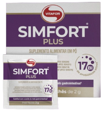 Simfort Plus 2g Vitafor 30 Sachês