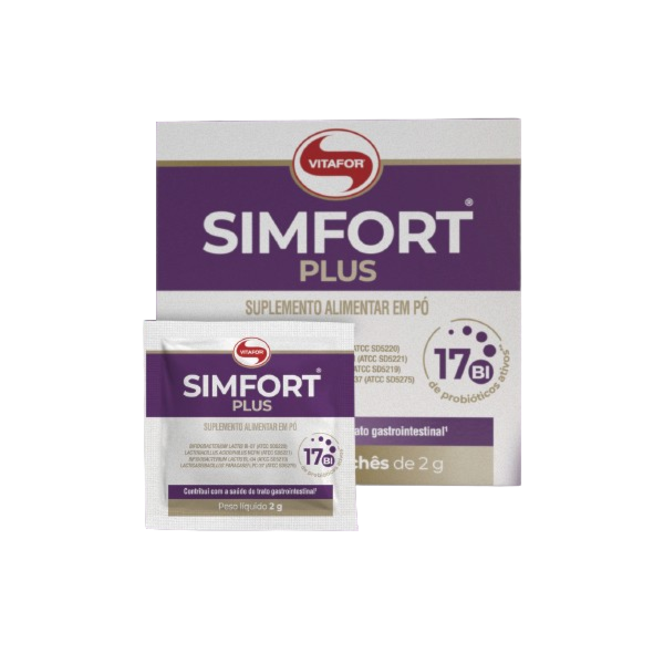 Simfort Plus 2g Vitafor 30 Sachês Simfort Plus 2g Vitafor 30 Sachês