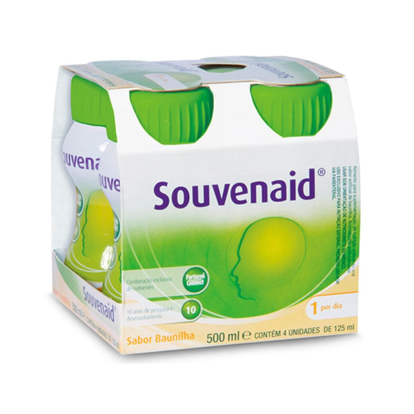 Souvenaid Baunilha Danone - Kit com 4 unidades Souvenaid Baunilha Danone - Kit com 4 unidades