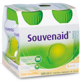 Souvenaid Baunilha Danone - Kit com 4 unidades Souvenaid Baunilha Danone - Kit com 4 unidades