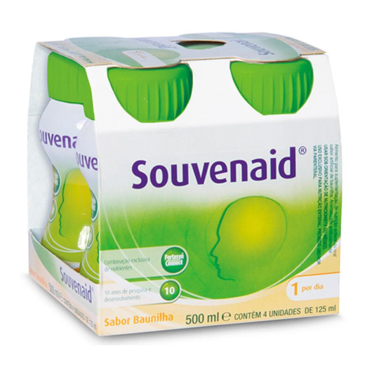 Souvenaid Baunilha Danone - Kit com 4 unidades Souvenaid Baunilha Danone - Kit com 4 unidades