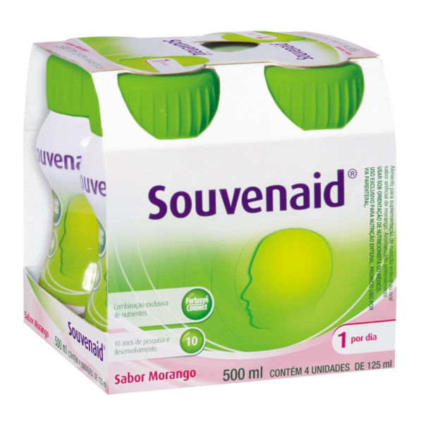 Souvenaid Morango Danone - Kit com 4 unidades Souvenaid Morango Danone - Kit com 4 unidades