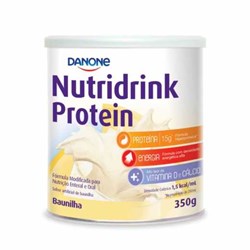 Suplemento Nutridrink Protein Danone Sabor Baunilha 350g
