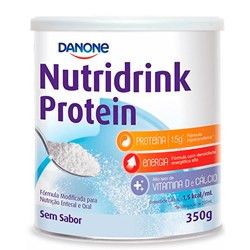 Suplemento Nutridrink Protein Danone Sem Sabor 350g