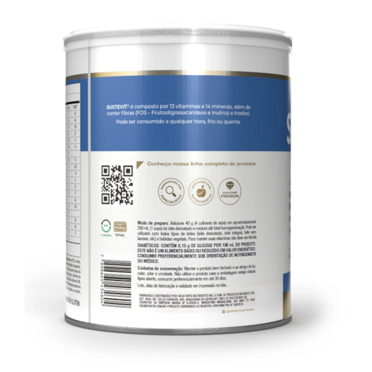Sustevit Vitafor Baunilha - 400g Sustevit Vitafor Baunilha - 400g